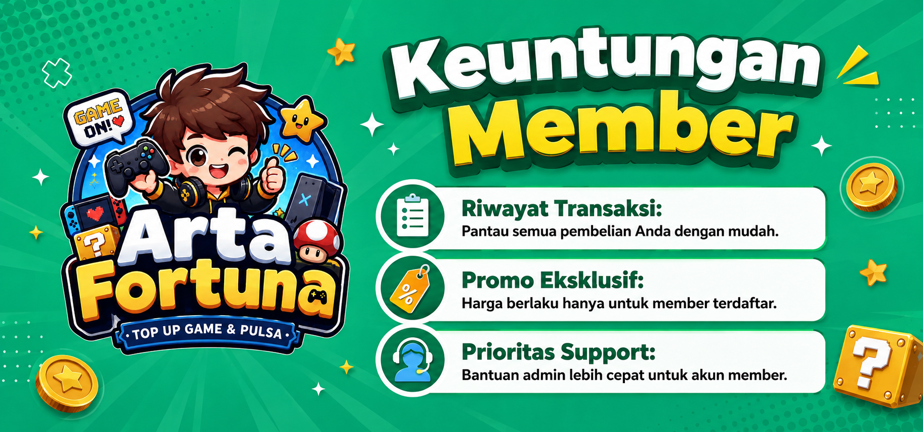 Keuntungan Member